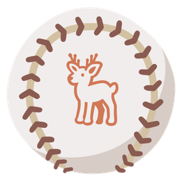 baseball and deer