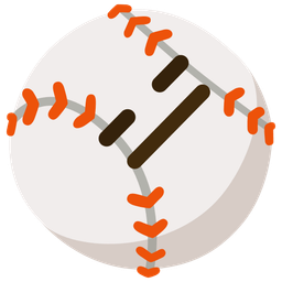 baseball and expressionless face