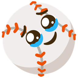 baseball and face holding back tears