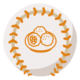 baseball and falafel