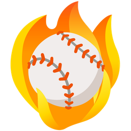 baseball and fire