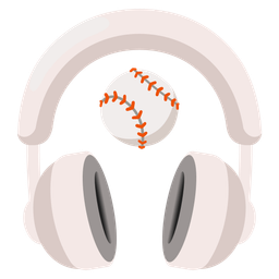 baseball and headphone
