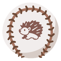 baseball and hedgehog