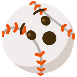 baseball and hushed face