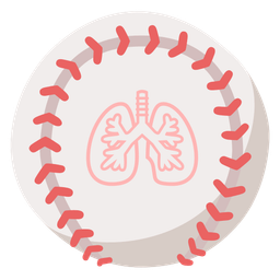 baseball and lungs