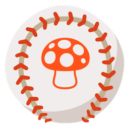 baseball and mushroom