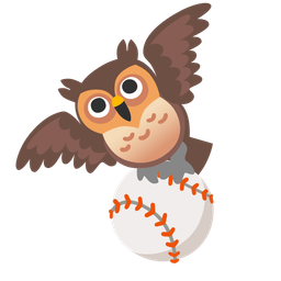 baseball and owl