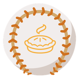 baseball and pie