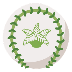 baseball and potted plant