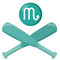 baseball and Scorpio