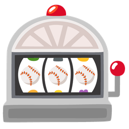 baseball and slot machine