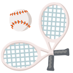 baseball and tennis