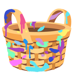 Basket and Artist palette