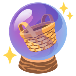 Basket and Crystal ball