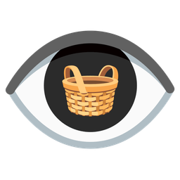 basket and eye