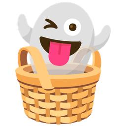 basket and ghost