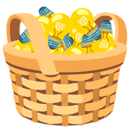 Basket and Light bulb