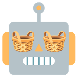 basket and robot