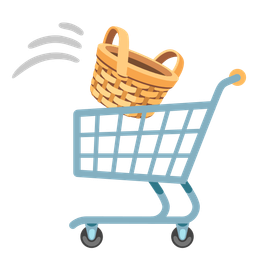 Basket and Shopping cart
