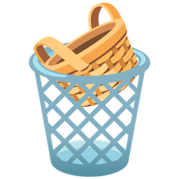 Basket and Wastebasket