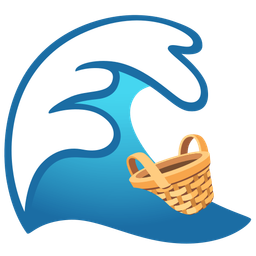Basket and Water wave