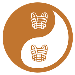 Basket and Yin yang