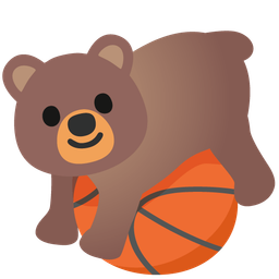 basketball and bear