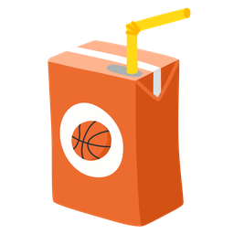 basketball and beverage box