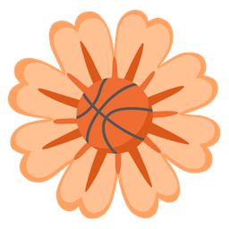 basketball and blossom