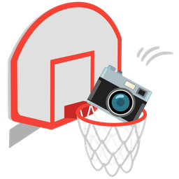 basketball and camera