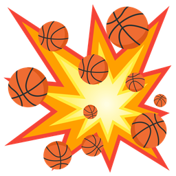 basketball and collision