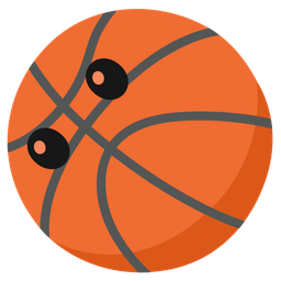 Basketball and Face without mouth