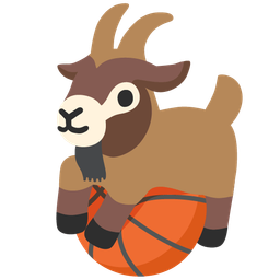 basketball and goat