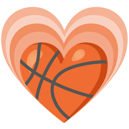 basketball and growing heart
