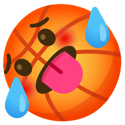 Basketball and Hot face