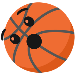 basketball and hushed face