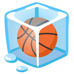 basketball and ice