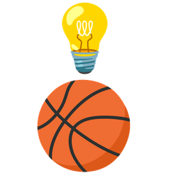 basketball and light bulb