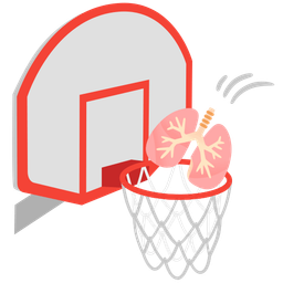 basketball and lungs