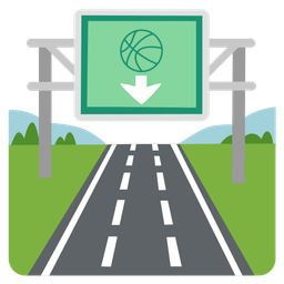 basketball and motorway