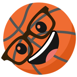 basketball and nerd face
