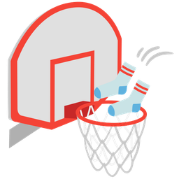 basketball and socks