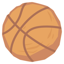 basketball and wood