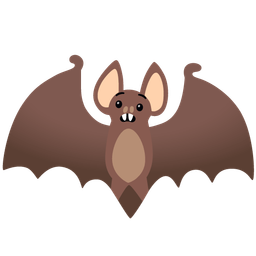 Bat and Anguished face