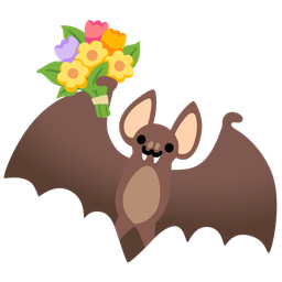 Bat and Bouquet