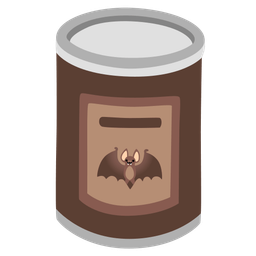 Bat and Canned food