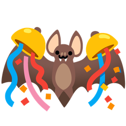 Bat and Confetti ball