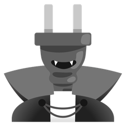 Bat and Electric plug