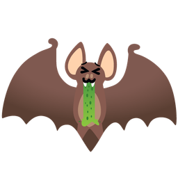 Bat and Face vomiting