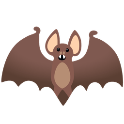 Bat and Face with open mouth